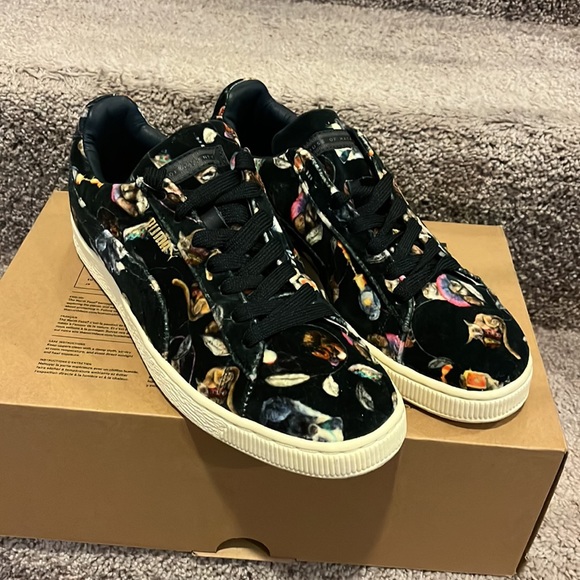 Puma Basket Classic Lo x HOH House of Hackney Critter Shoes Sneakers Mens 10.5 - Picture 2 of 16